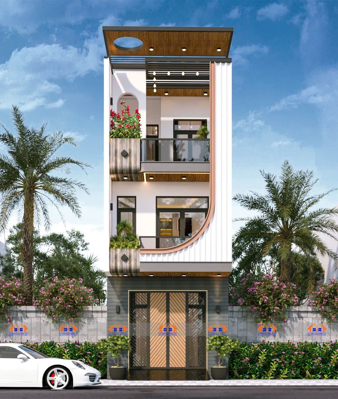 SP 602: Bán nhà 1 trệt 2 lầu nội thất cao cấp, hiện đại